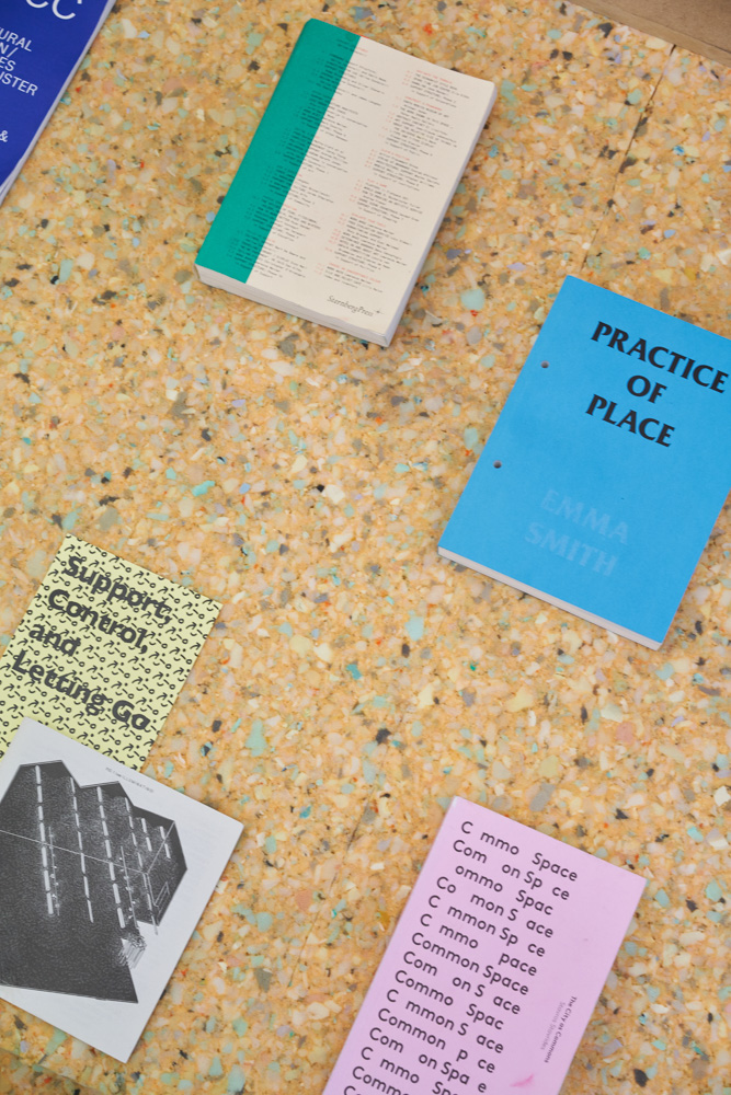 Spatial Practices and the Urban Commons, reading room.